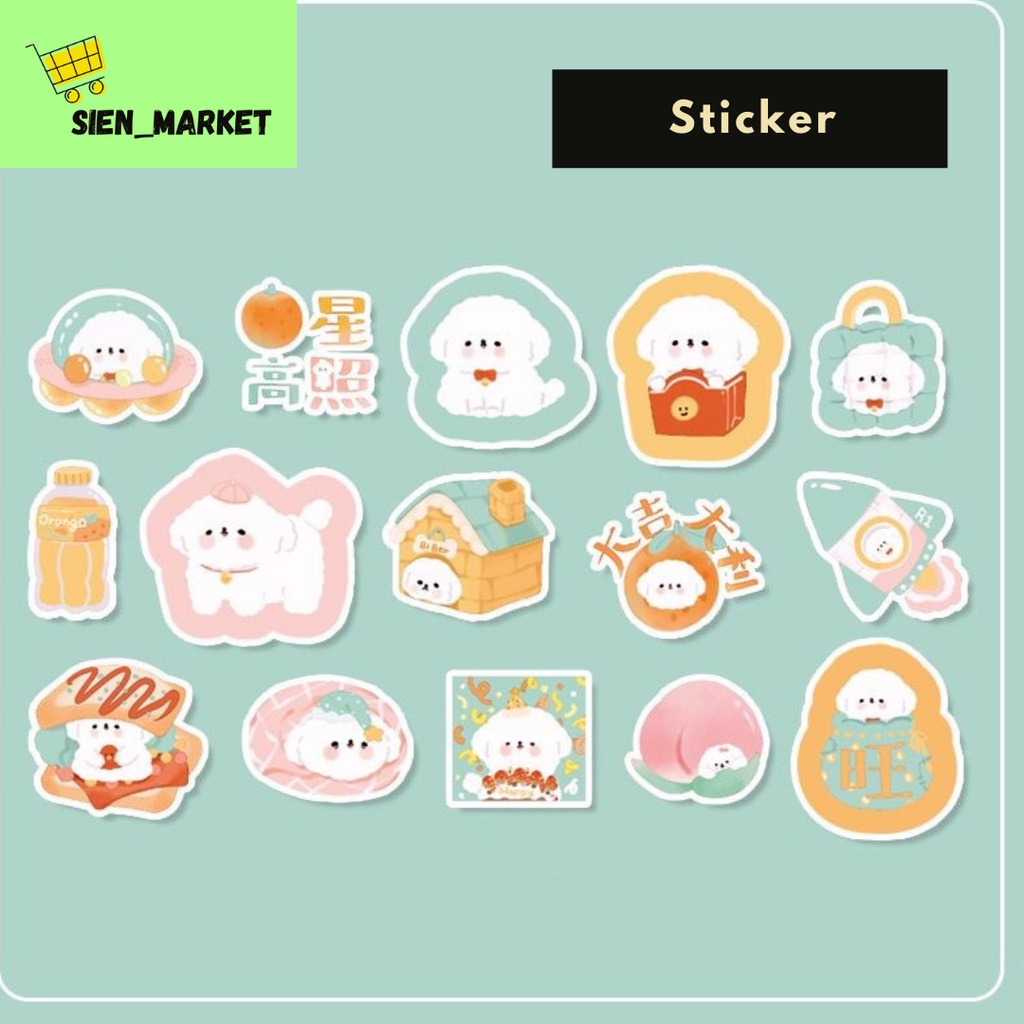 Sticker Jurnal Pet Aesthetic Sticker Stiker Binatang Stiker DIY Journal Sticker Agenda Stiker Ecer L