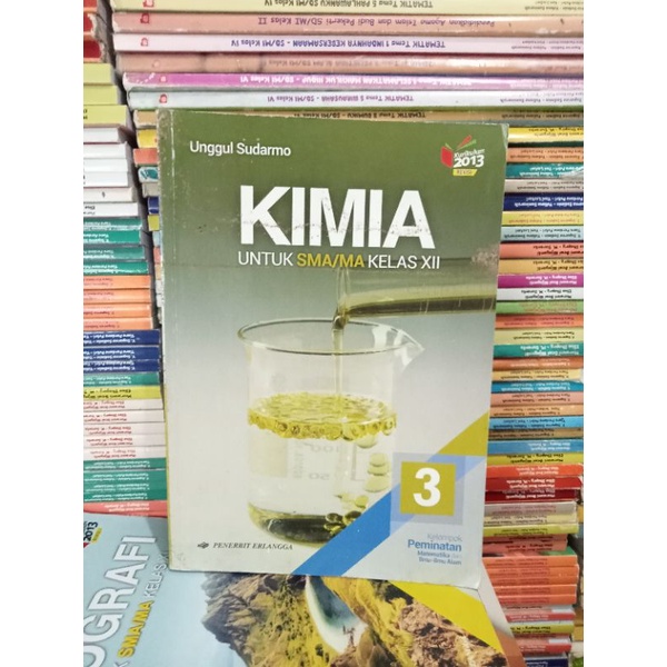 buku kimia kelas 12 SMA Erlangga unggul Sudarmo