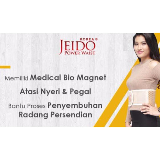 PROMO JEIDO POWER WAIST ORIGINAL KOREA (SABUK TERAPI PINGGANG SIZE XL