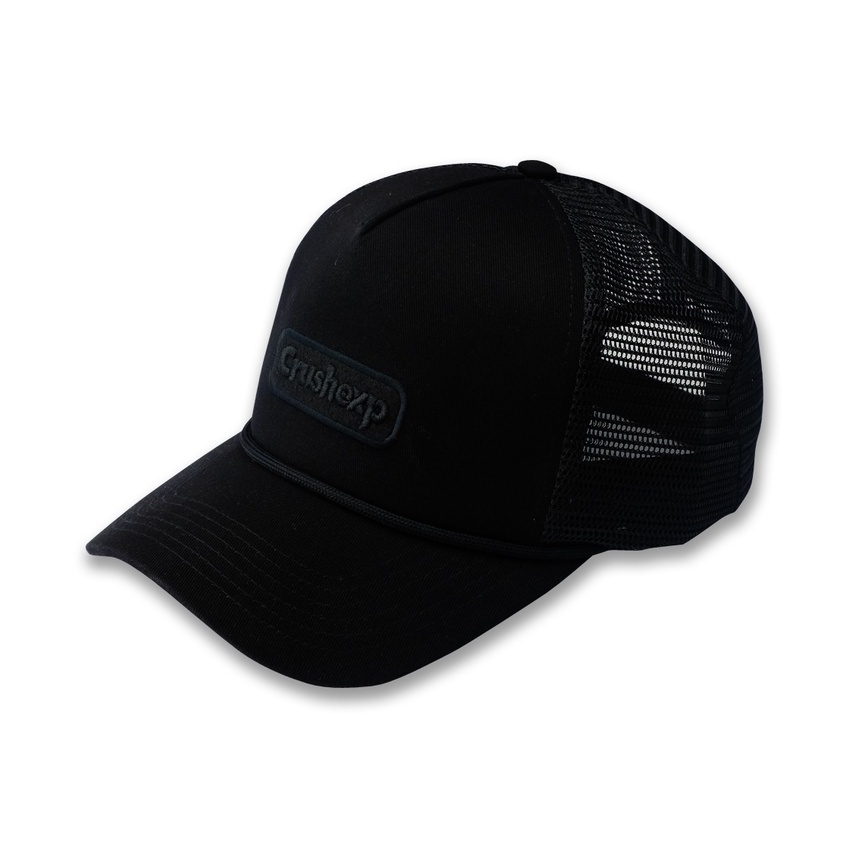 CRUSH EXP Topi Trucker Hat Crush Exp STC0163 - BLACK