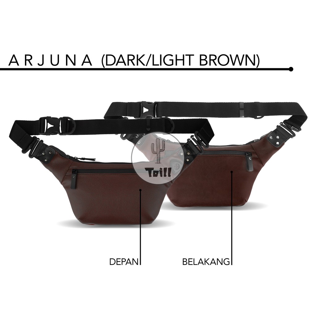 Tas Slempang  Arjuna Waistbag Tas Pinggang Waistbag Pria Tas bahu Wanita Tas Bahu Pria Tas Pria