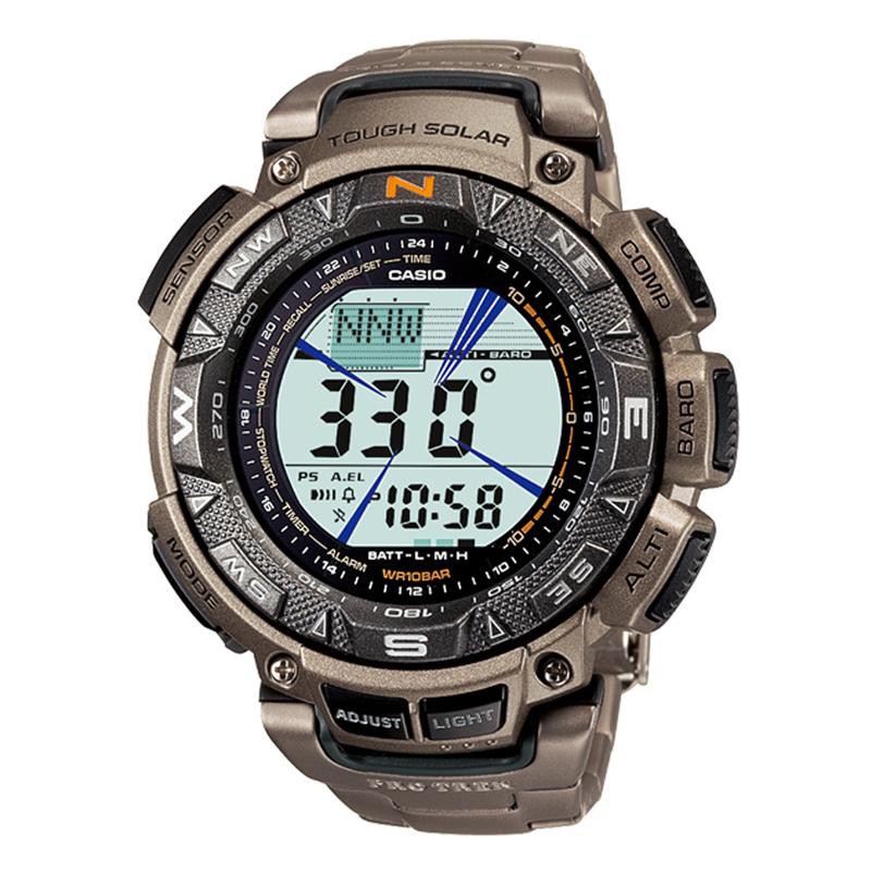 CASIO ORIGINAL PRO TREK PROTREK PRG-240T- PRG 240T 240 T PRG240 JAM TANGAN PRIA JAM DUNIA JAMDUNIA