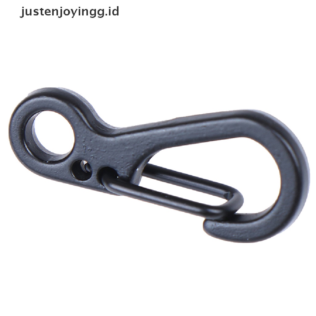 10 Pcs Klip Kait Gantungan Kunci Carabiner Mini Untuk Camping