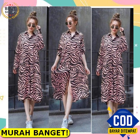 Baju Dress Wanita Trandy Terbaru 2021 Model Kekinian Dress Lengan Pendek Anggun Dress Manuela Dress 