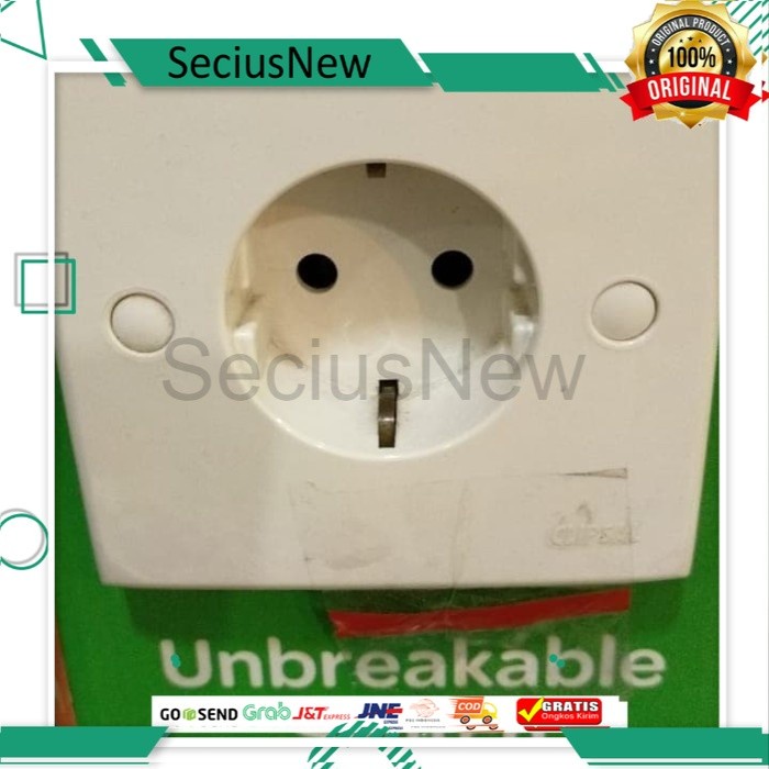 STOP KONTAK CLIPSAL 1 LUBANG