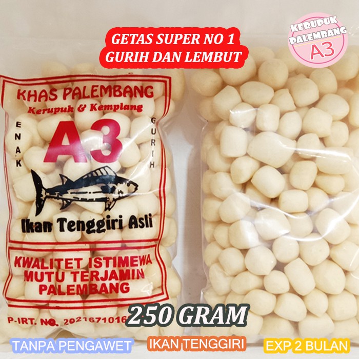 Jual GETAS BANGKA SUPER KERUPUK BANGKA KEMPLANG BANGKA SUPER Indonesia ...