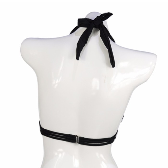bra busa push up tali leher halter bh kait buka depan tanpa kawat B890 Diskon