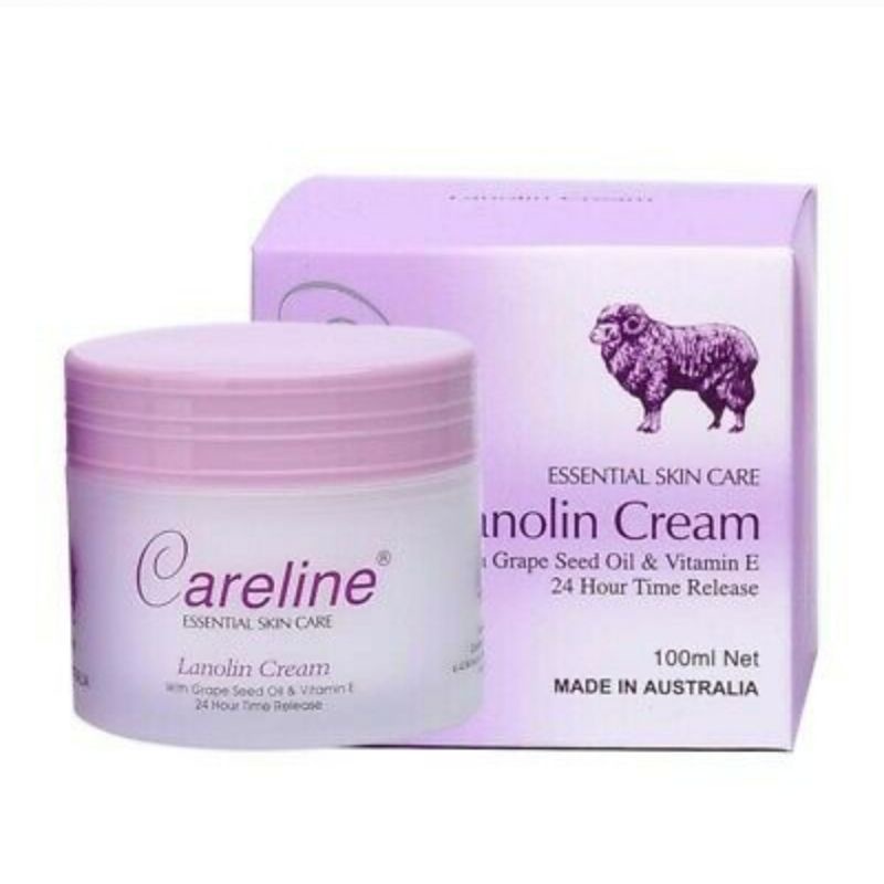 Careline Lanolin cream australia 100gr