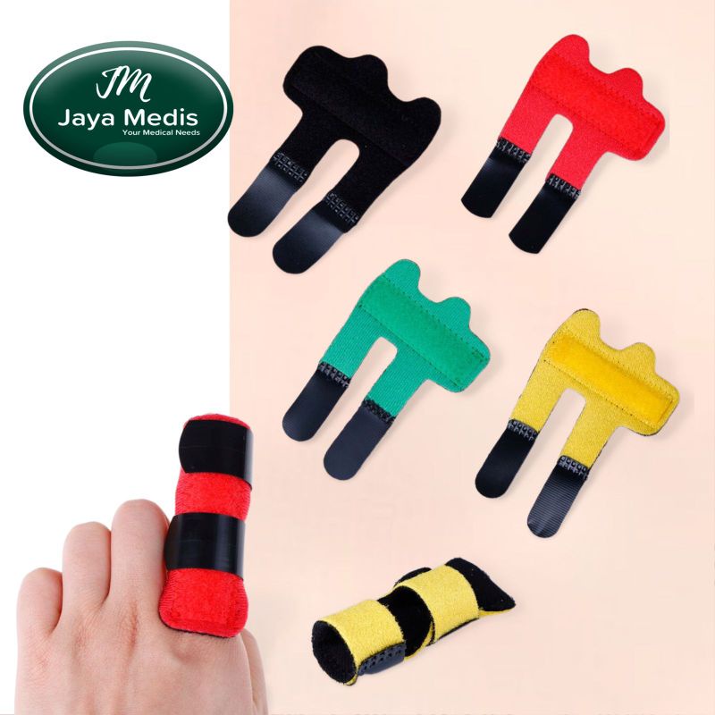 Korektor Jari Tangan - Finger Splint Fracture Protection Brace 1pcs