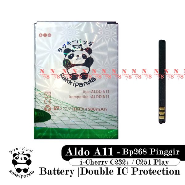 Spesial Baterai Bellphone BP268 BP 268 Gigi Pinggir Double IC Protection terjangkau