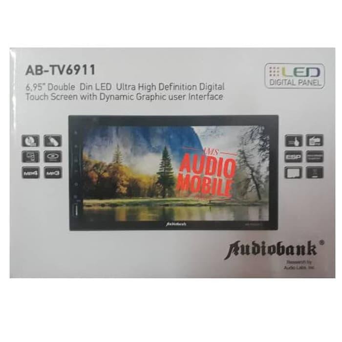 N E W....    HEAD UNIT DOUBLE DIN AUDIOBANK Murah dan Berkualitas