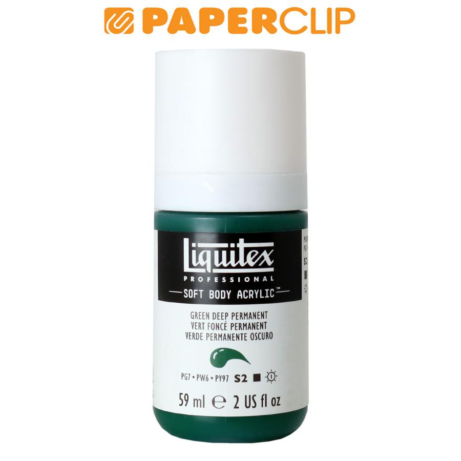 

ACRYLIC SOFT BODY LIQUITEX 1959350 GREEN DEEP PERMANENT