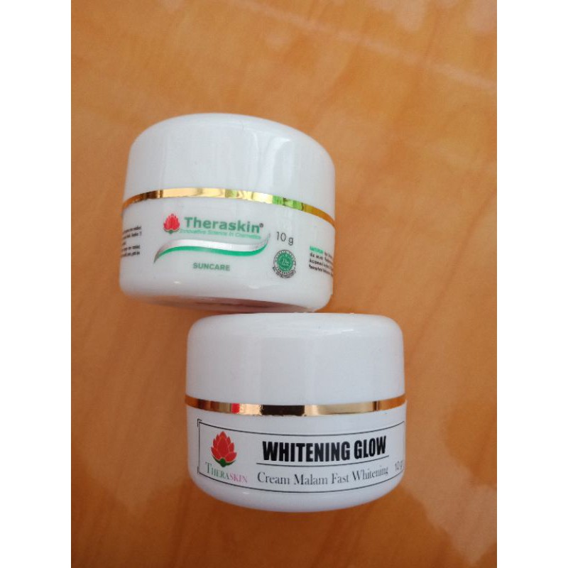 Theraskin Siang Malam Whitening Glowing