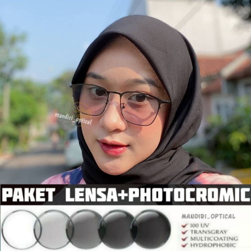 Kacamata wanita (paket frame+lensa photocromic) | kacamata Antiradiasi | kacamata photocromic | kacamata wanita | kacamata murah | kacamata kekinian | kacamata photocromic | kacamata 2047