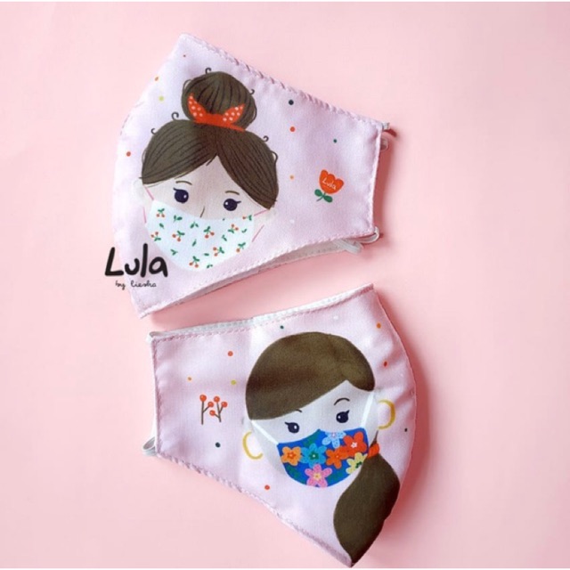  masker  lulabyliesha masker  kain  lucu  masker  lucu  masker  