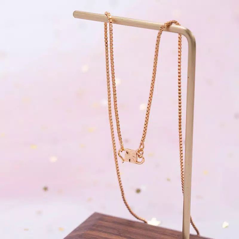 Cod Kalung Titanium Wanita Kalung Titanium Model Terbaru Kalung Titanium Kalung