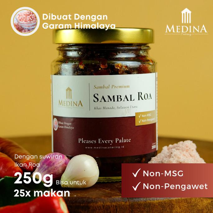 

Promo Awal tahun Sambal Roa Autentik Khas Manado (250gr) - Medina Catering Promo Awal tahun