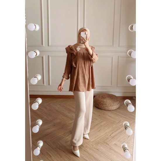 Naka Blouse - Atasan Wanita Oversized