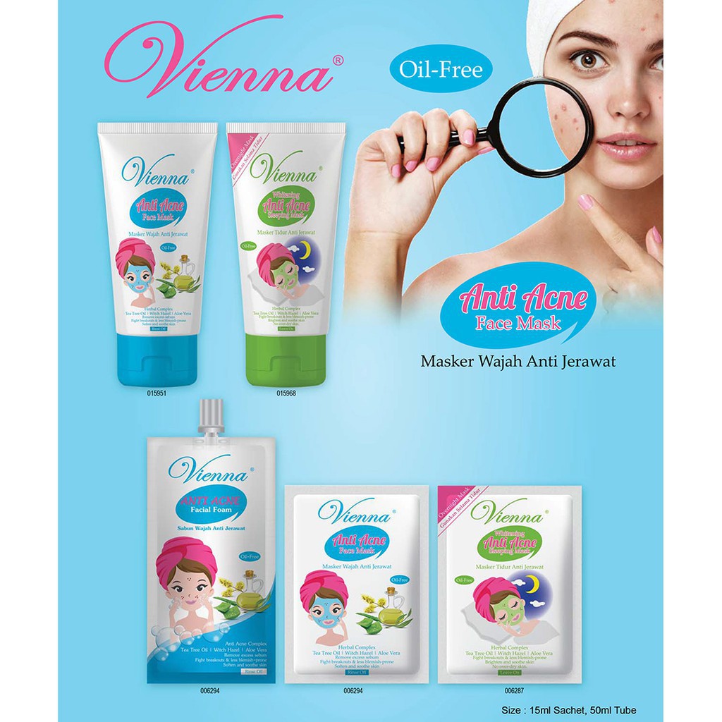 VIENNA FACE FOOD WHITENING MASK