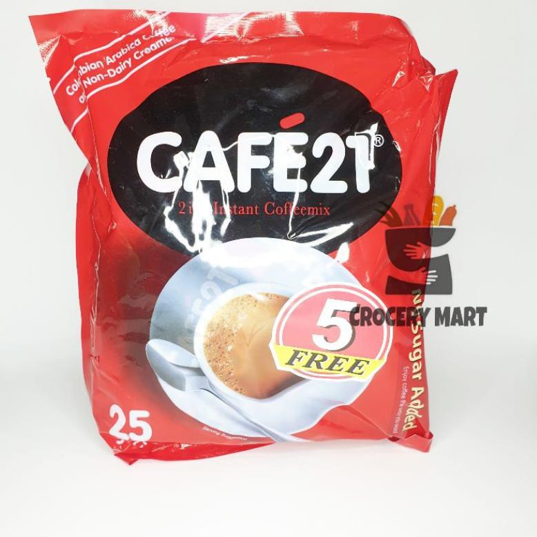 

Ekom0miz Cafe21 Instant Coffee Mix 2in1 / Cafe 21 Coffeemix 2 in 1 C0de@z1r4 Kirim Langsung