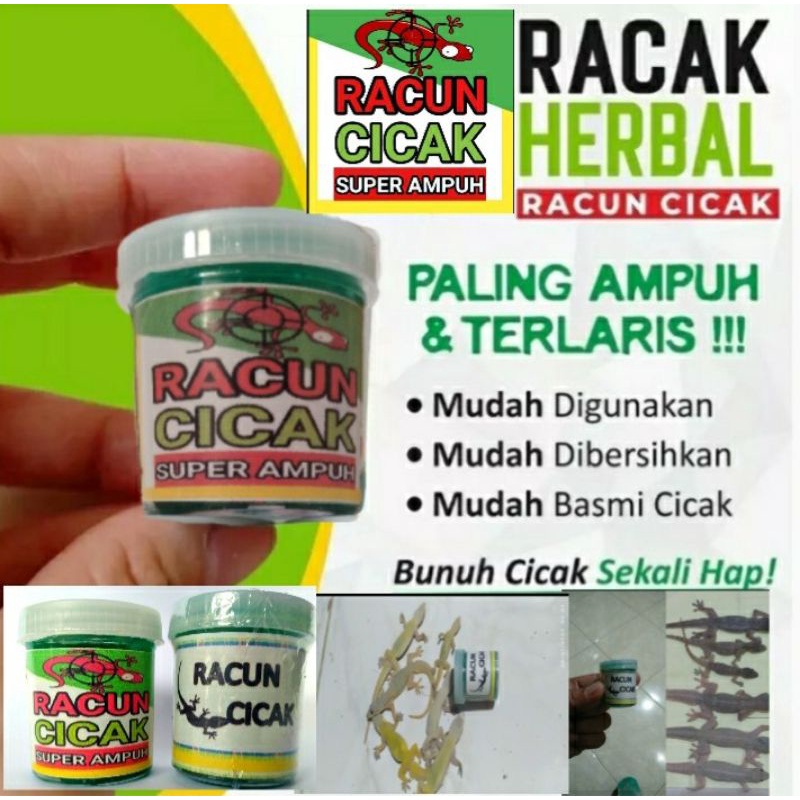 RACUN CICAK SANGAT AMPUH RACAK 23 gram