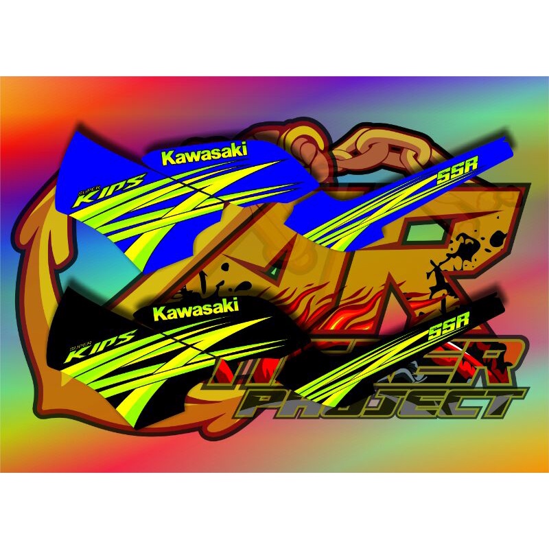 striping ssr custome striping ninja ssr variasi striping ninja kotak