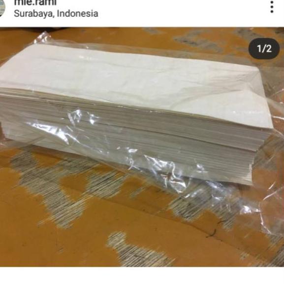 

[KODE PRODUK PZ9RU4651] Kulit Samosa 8x28cm 1kg ( Isi Kurang Lebih 75 Lembar)