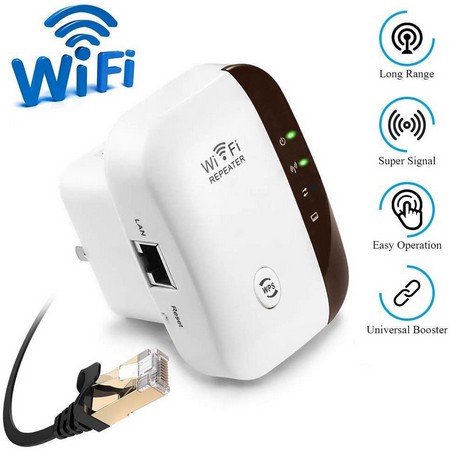 Penguat Sinyal Wifi Router Wireless Repeater wifi extender Amplifier 300Mbps