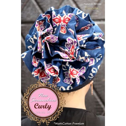 CEPOL HIJAB SCRUNCHIE by NAZILLA PRODUCTION
