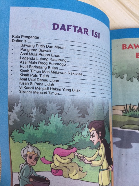 Buku Cerita Anak Bawang Merah Bawang Putih Shopee Indonesia