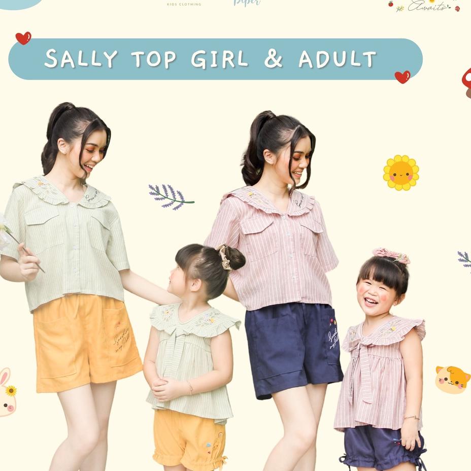 Berkualitas Ziel Kids X Sally & Piper - Volume 2 - Sally Top 스