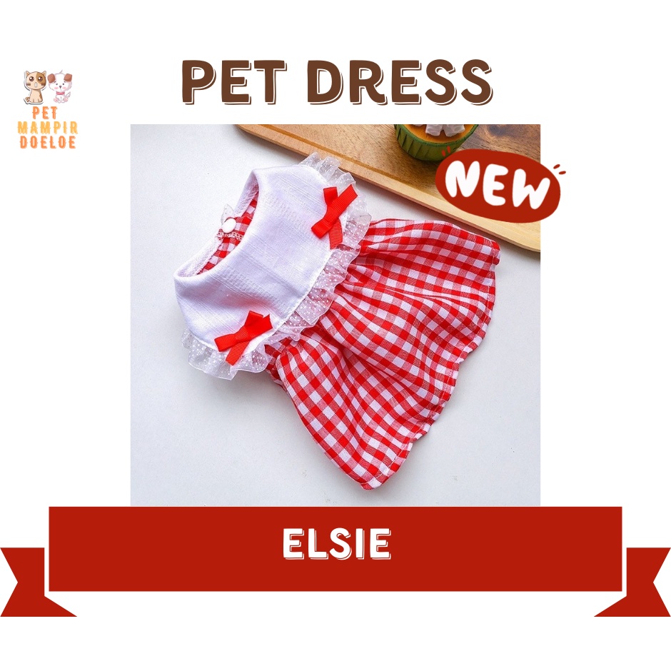 Baju Rok Anjing Kucing / Dog Cat ELIE KOREA DRESS