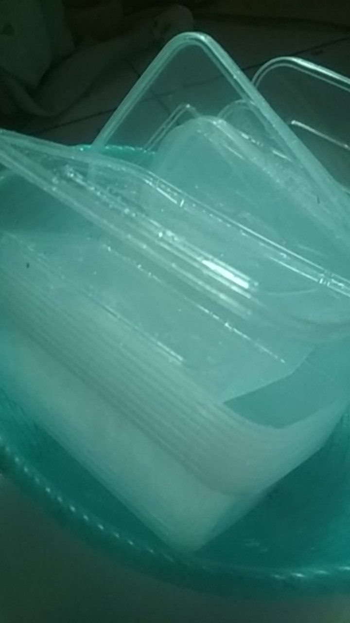 Thinwall Takeaway Container 650ml/box Makan Plastik/tempat Makan Plastik