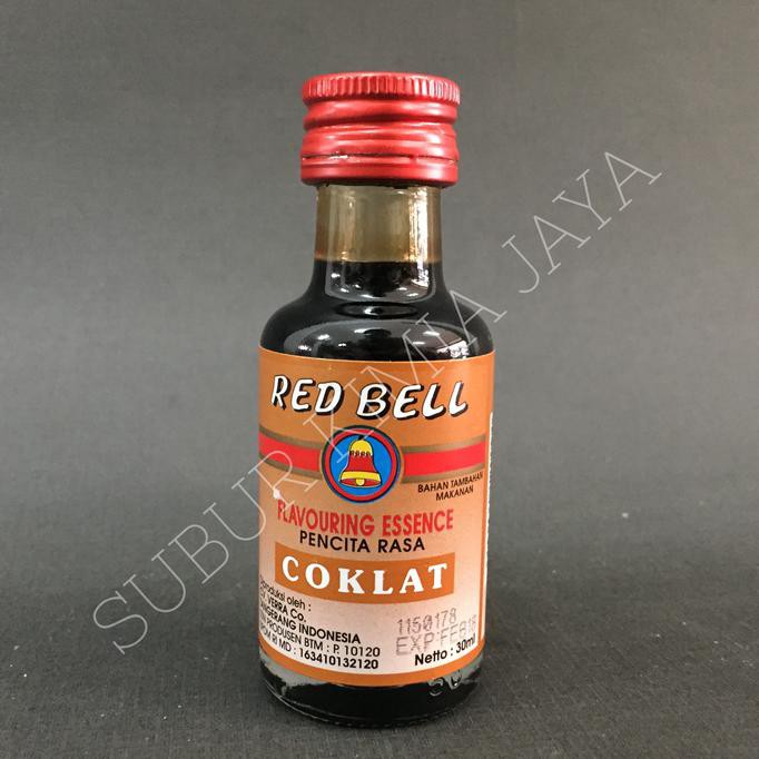 

31.87-Kue- Red Bell Perisa / Flavouring Essence Coklat 30 Cc -Terlengkap-Termurah-Dijamin.