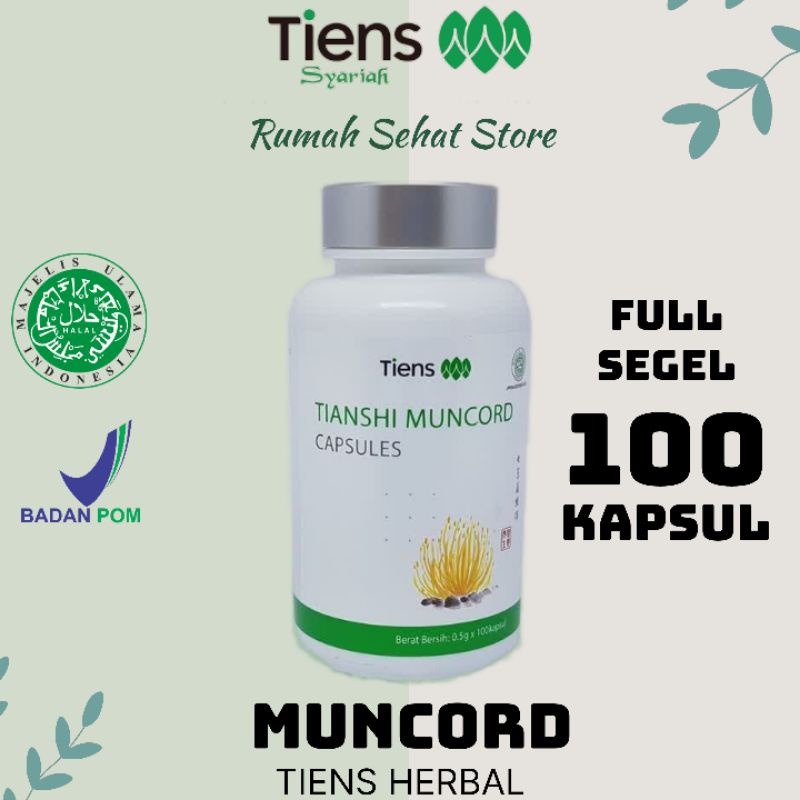 MUNCORD TIENS | ORIGINAL TIENSHI | SUPLEMEN TIENS AMPUH DAN ORIGINAL