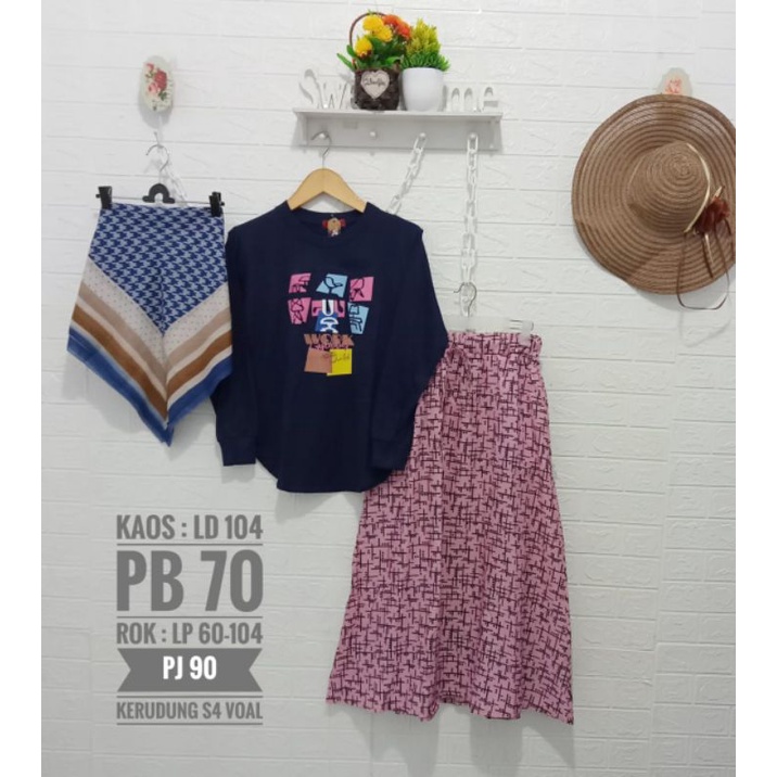 setelan ROK / Setrok / Zolaqu konveksi / Setelan Murah