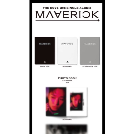 [Ready Stock] The Boyz Maverick Album Sealed