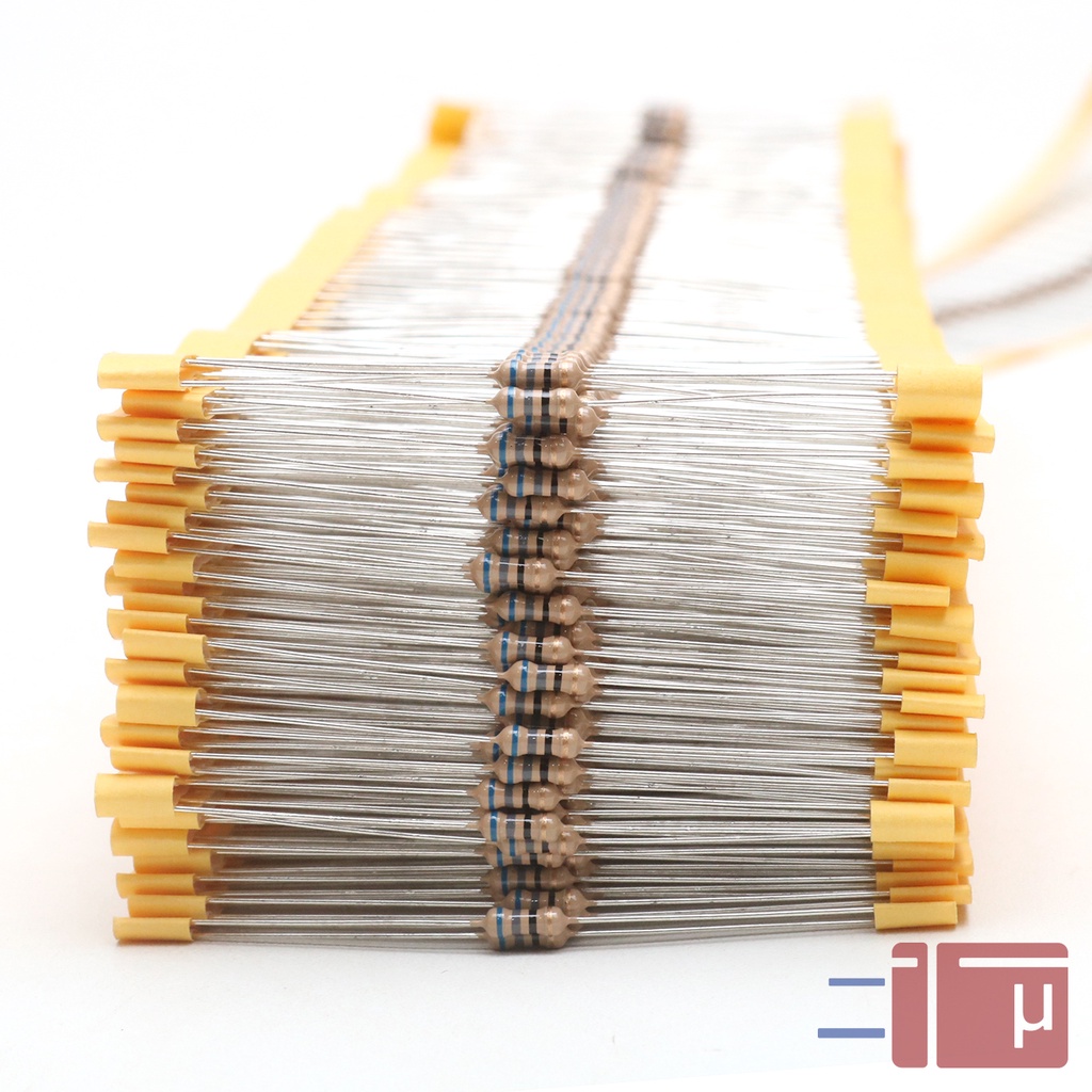 X10 Resistor 68R 68 Ohm 1/4W Karbon 5% Taiwan Kaki Tembaga