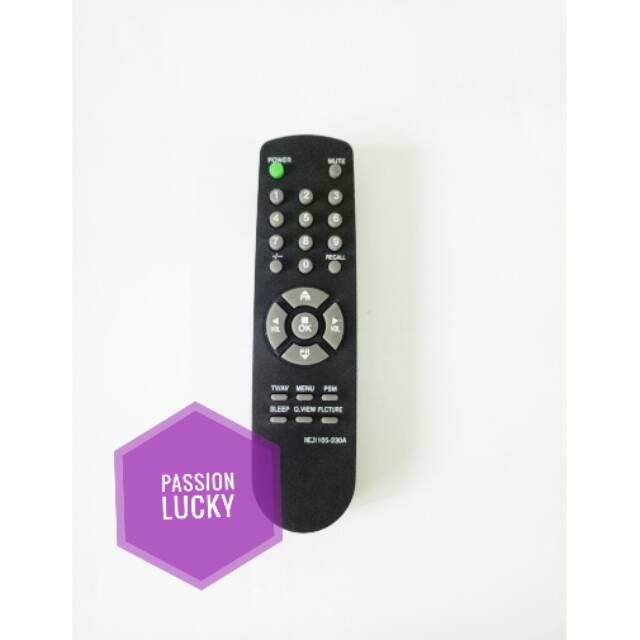 REMOTE TV GOLDSTAR LG TABUNG 230A