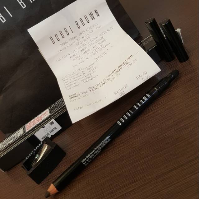 Bobbi Brown Smokey Eye Kajal warna Black coffee