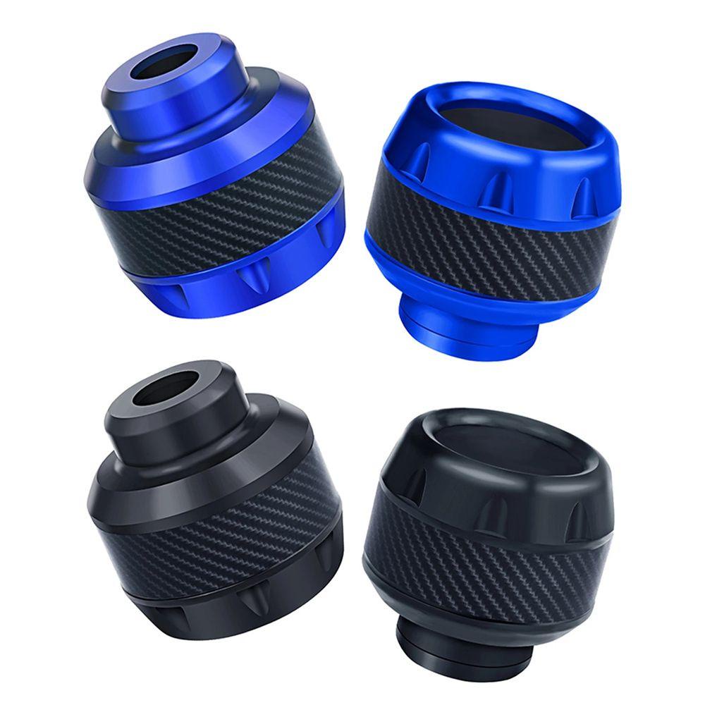 Gelas Garpu AUGUSTINA 2Pcs Ebike Motor Alumunium Alloy Pelindung Jatuh Motor