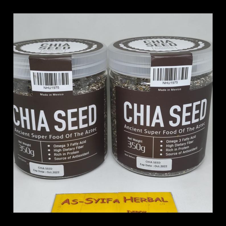 

READY! CHIA SEED ORGANIK ISI 350 GRAM MURAH