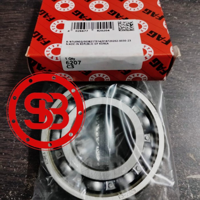 Bearing 6207 / 6207 C3 FAG ORIGINAL