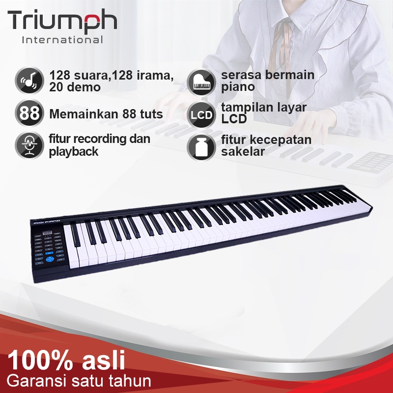 88-key folding piano,smart electric piano 88-key bluetooth portable keyboard keyboard piano kecil