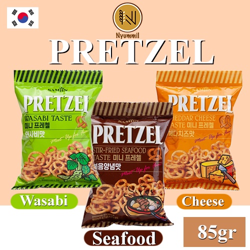 

SAMJIN PRETZEL KOREA 85gr SNACK KOREA PANGGANG SEHAT FAVORIT