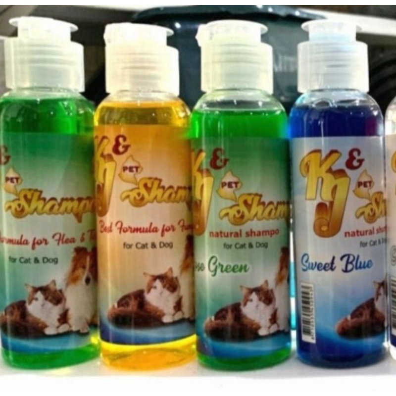 sampo K&amp;J 100 ml sampo kucing &amp;anjing