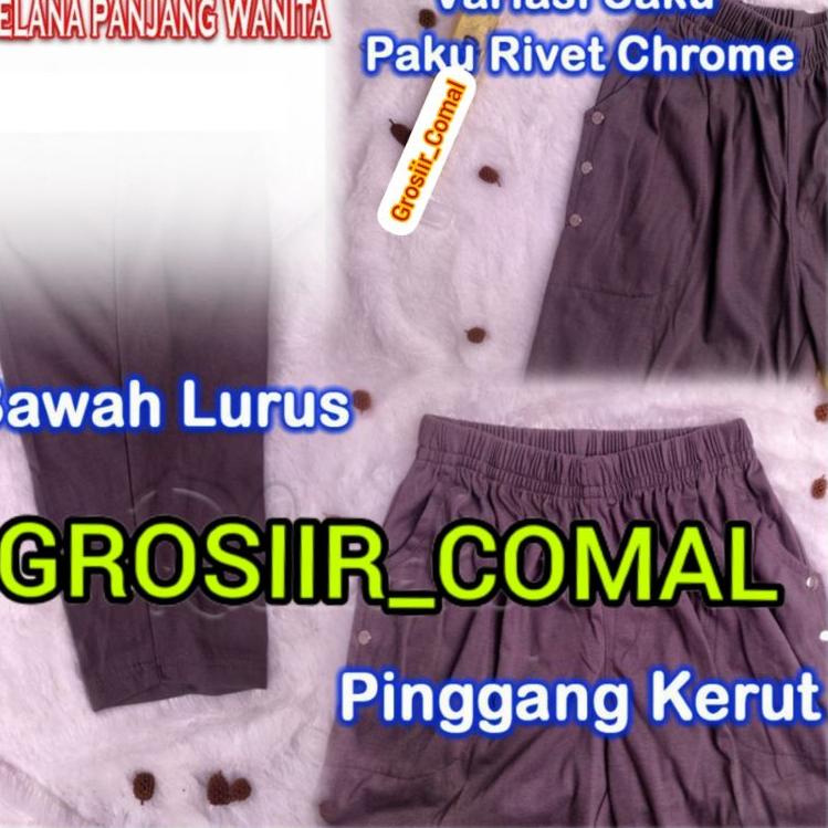 Modern.. [ COD ] CELANA PANJANG WANITA MURAH | CELANA HARIAN KOLOR WANITA PANJANG CELANA WANITA AYU 