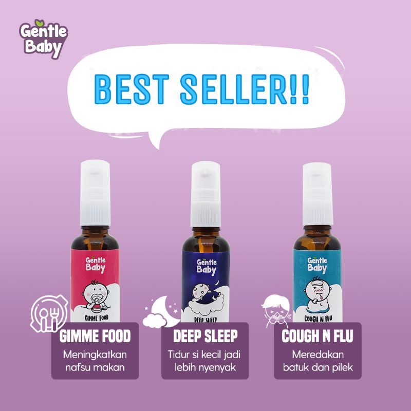 0Gentle Baby Cough & Flu Deep Sleep Imboost Gimme Food Tummy Culmer