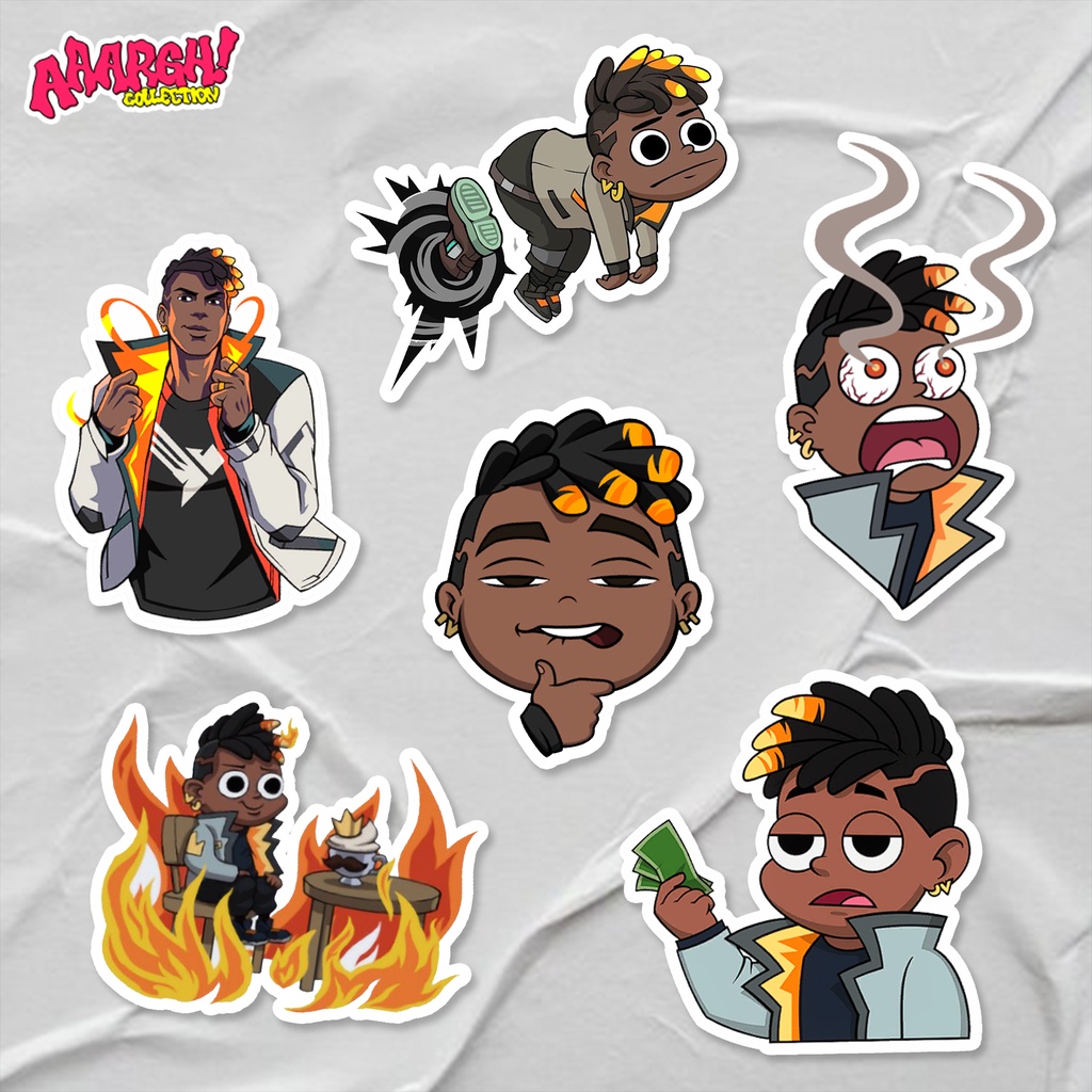 

Stiker Spray Valorant | Phoenix