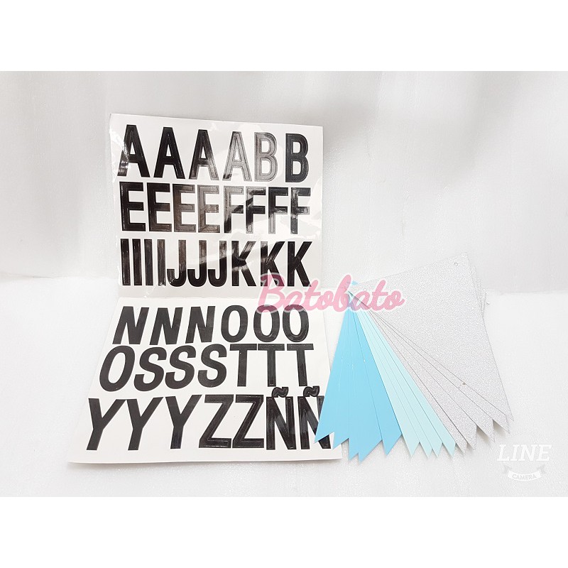 Banner Buat Nama sendiri - Banner ABC - Banner Customize